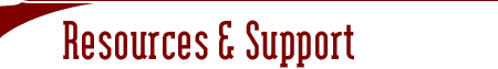 Resources & Support