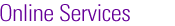 Online Services Home