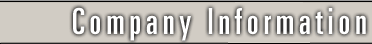 Company Information
