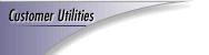 Customer Utilities