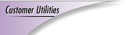 Customer Utilities