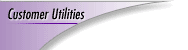 Customer Utilities