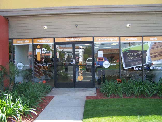 DECALS ON STORE WINDOW