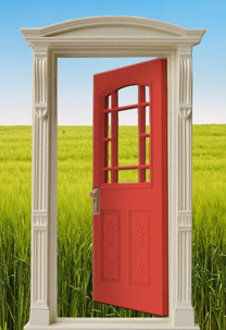 Door with Field
