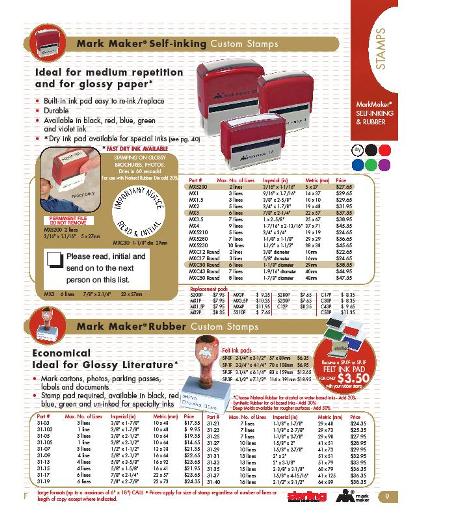 Endorsement Stamps