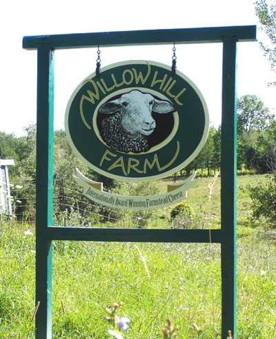 Farm Road Sign - front side