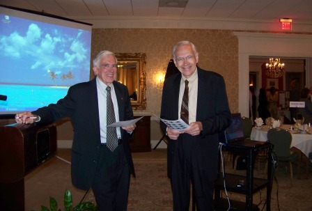Board Chair Metz & Bill Drake @ Annual Dinner