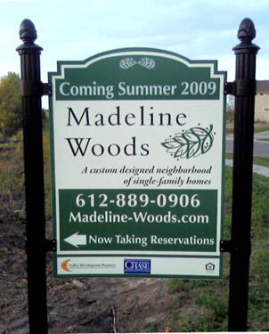 Real Estate Site sign