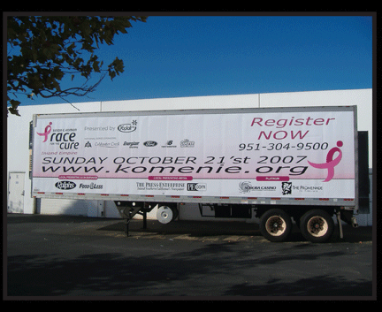 Race For The Cure Trailer Campaign