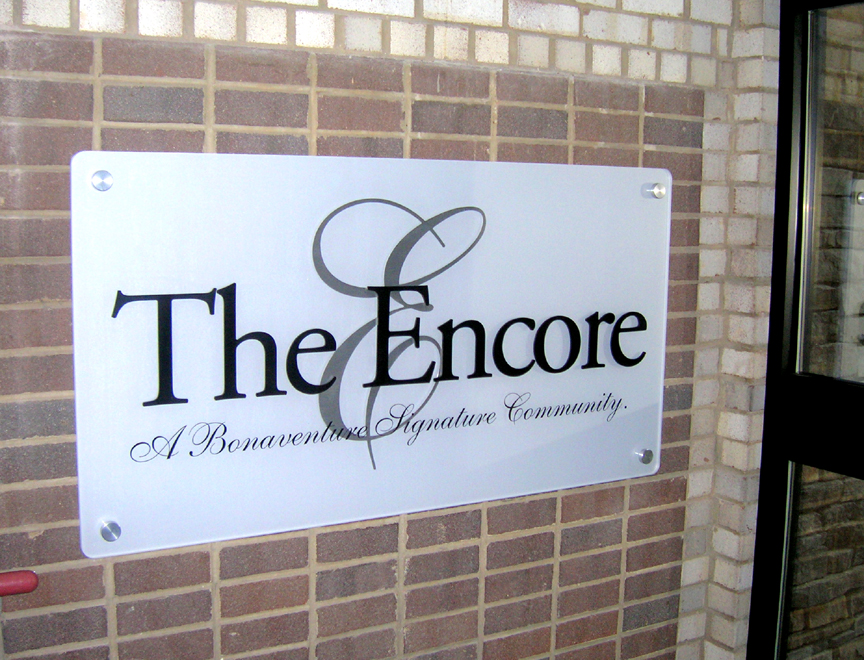 The Encore - Entrance Sign