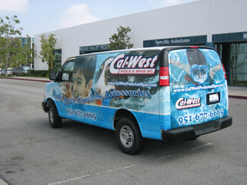 Cal West Fleet Wrap