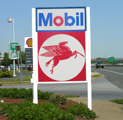 Retrofit existing nonlit sign to illuminated