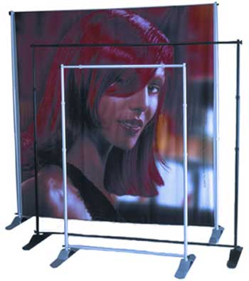 Large Backdrop display