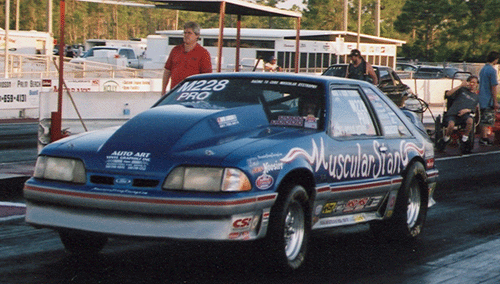 MuscularStang Race Car