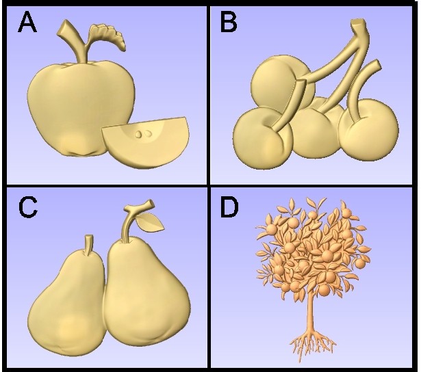 O24912 - Carved Fruit