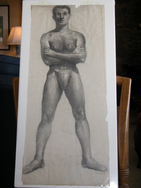Standing Male Nude