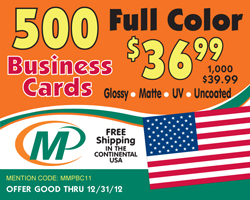 Full Color Business Cards