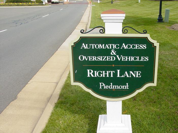 Piedmont Community Sign