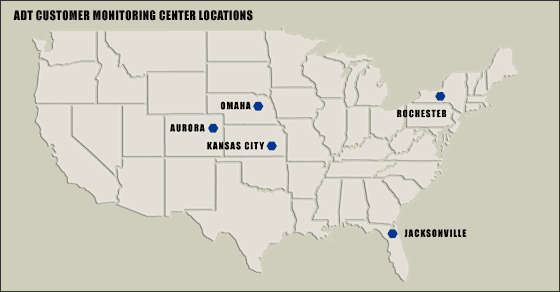 ADT Monitoring Centers