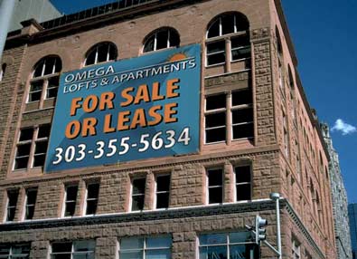 Large advertising banner