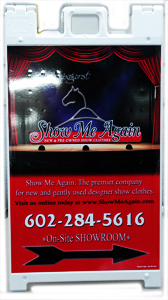 Custom Full Color Aframe Sign