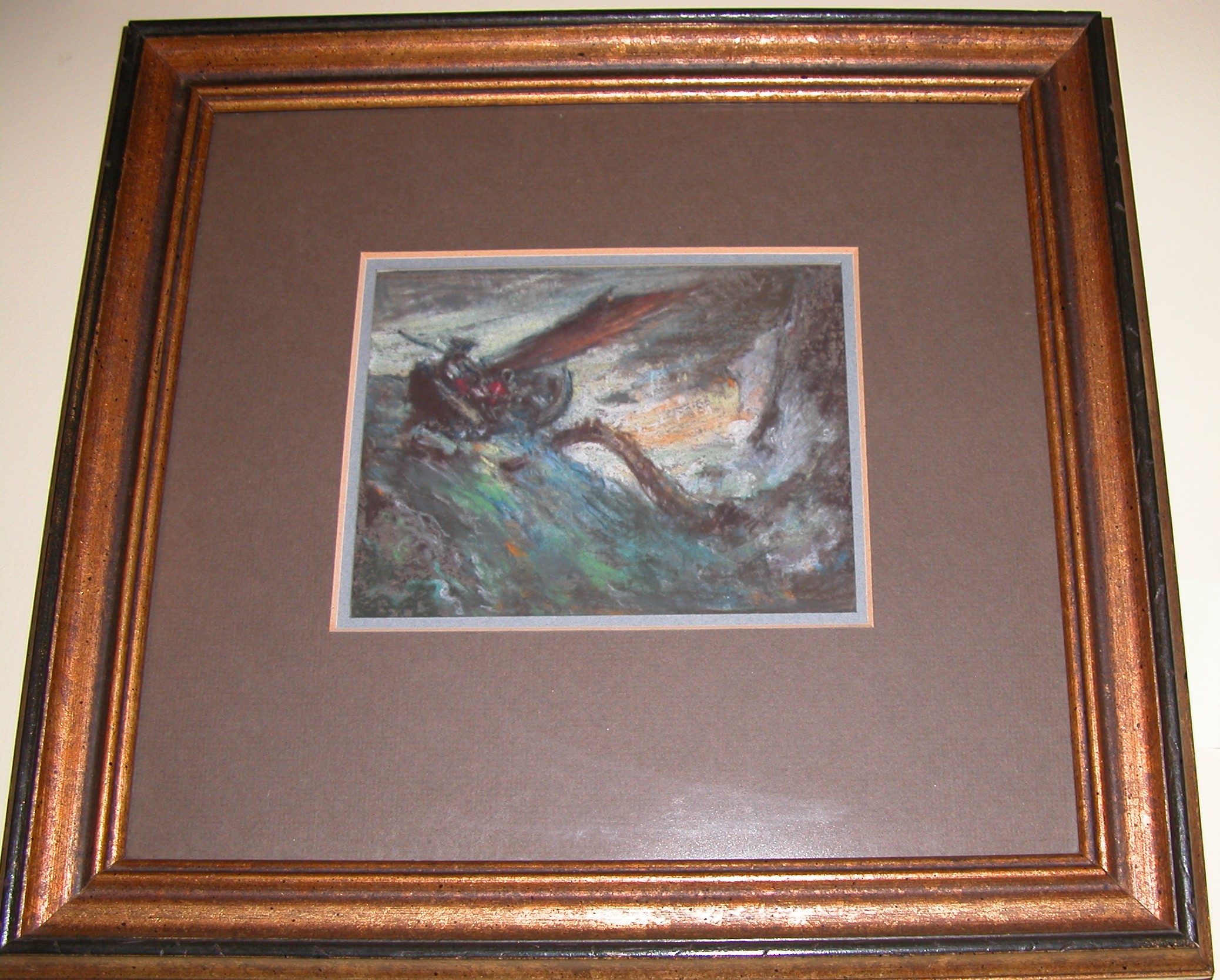 Study for Christ Stilling the Tempest