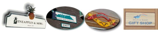 Sandblasted &amp; Routed Signs