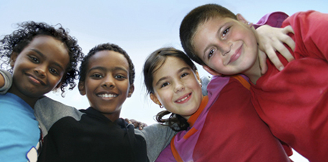 group of kids