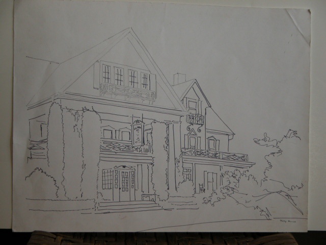 Drawing of an Inn