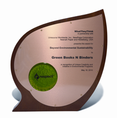 Green Books N Binders Recognized for Offering "Low-Carb" Solutions for Businesses