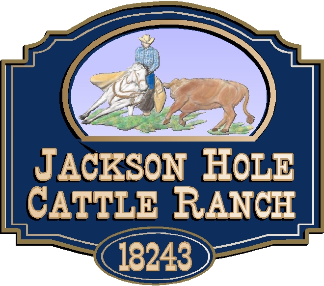 O24031 - Cattle Cutting Sign