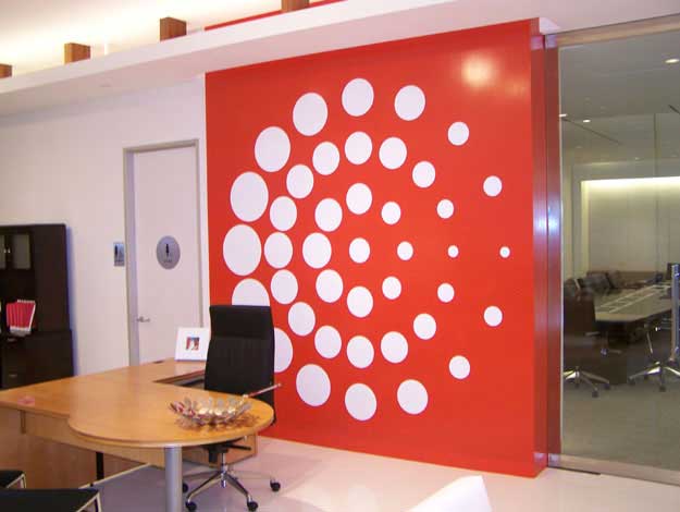 RTA ON OFFICE WALL
