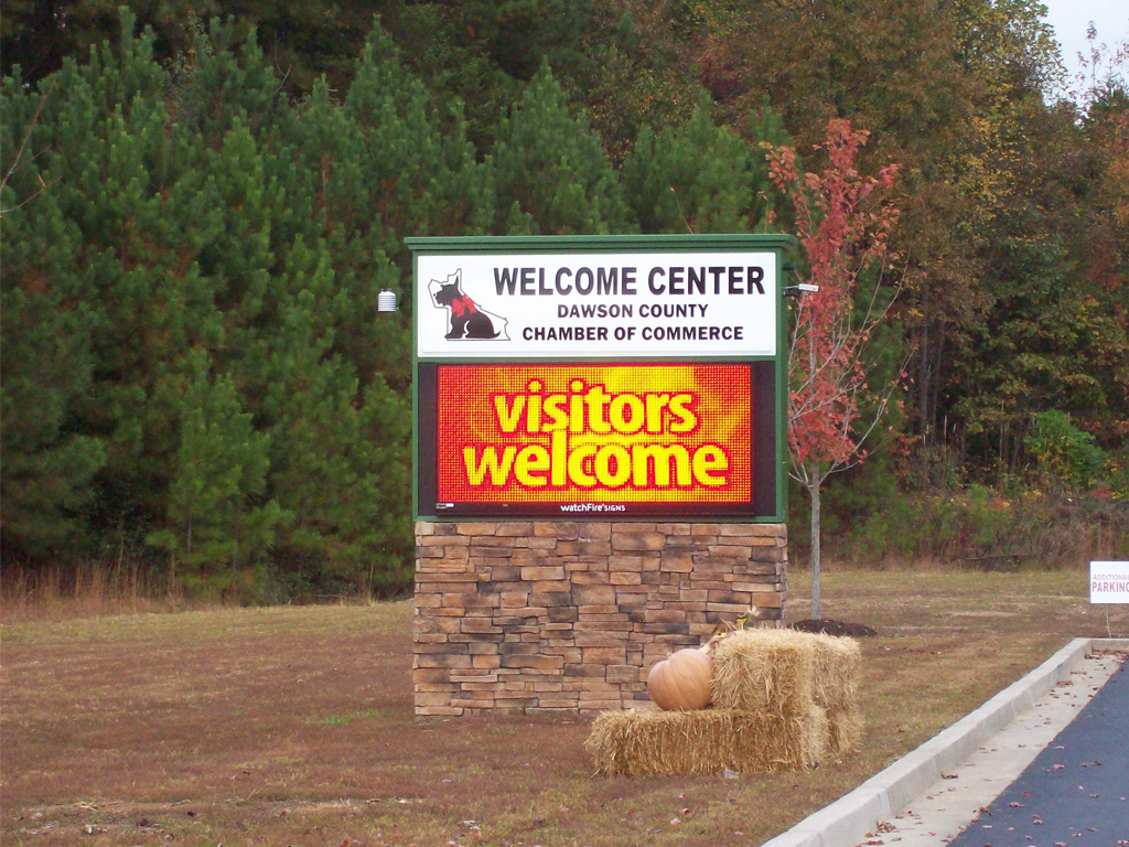 Dawson Chamber LED display