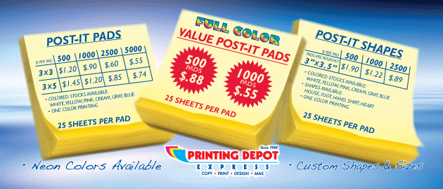 Post-It Notes