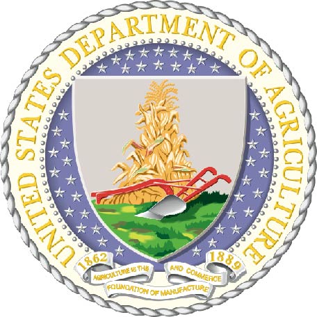 U30210 - Department of Agriculture Seal Carved 3D Wall Plaque