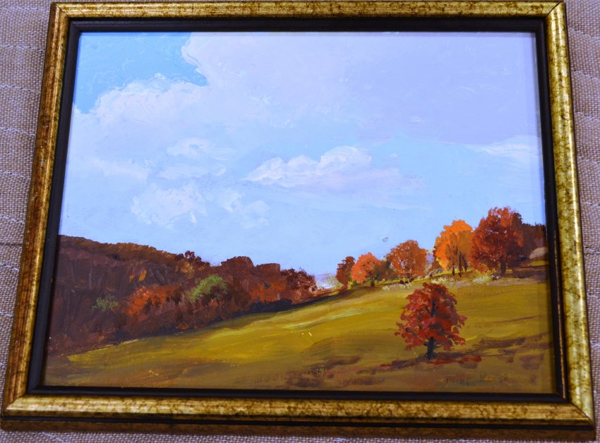 Hillside in Fall