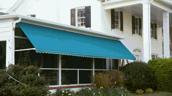 DROP ARM WINDOW AWNINGS