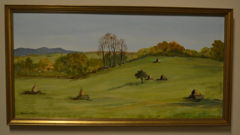 Mountains with Haystacks