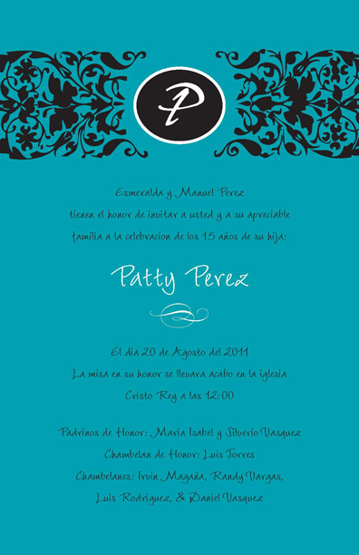 Quincenera | Back
