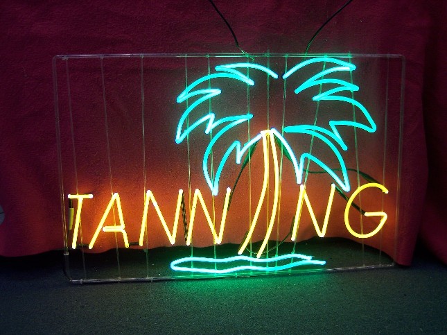 Tanning Neon Sign