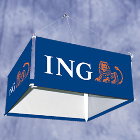 Hanging banner kits