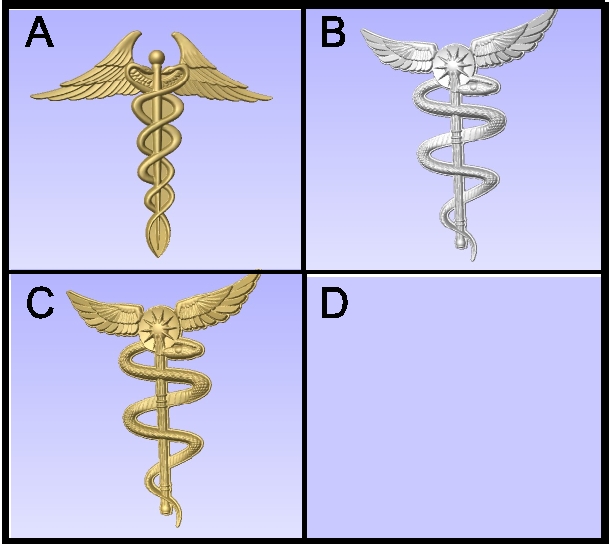 B11290 - Examples of CarvedArt for Physician/Medical Signs and Plaques