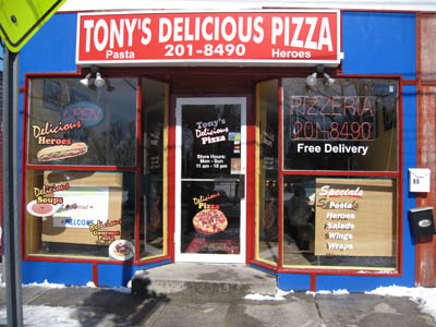 Tony's Delicious Pizza