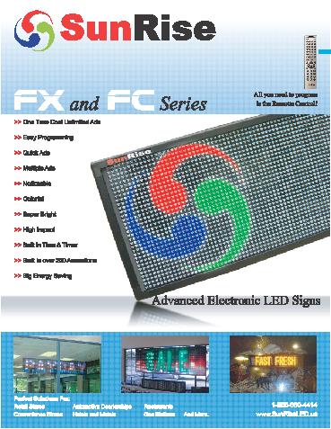 LED Signs For Indoor Window and Outdoors