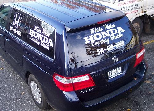 Mini-Van Lettering
