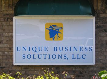 Illuminated Sign - Wall Cabinet - Unique Business Solutions