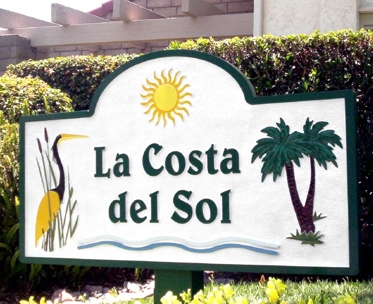 E14020 -Sandblasted HDU Sign