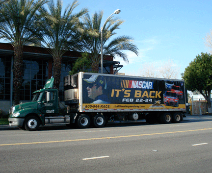 California Speedway Trailer Campaign