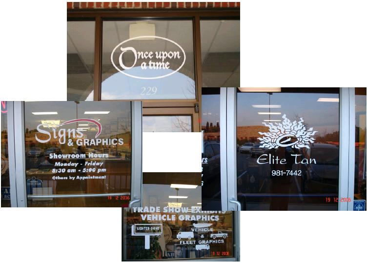 RTA Letters/Window Graphics