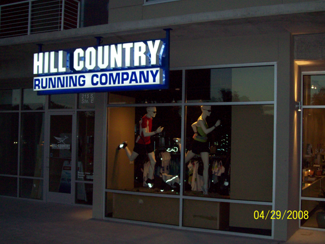 Hill Country Running Company- Manufacture & Installation
